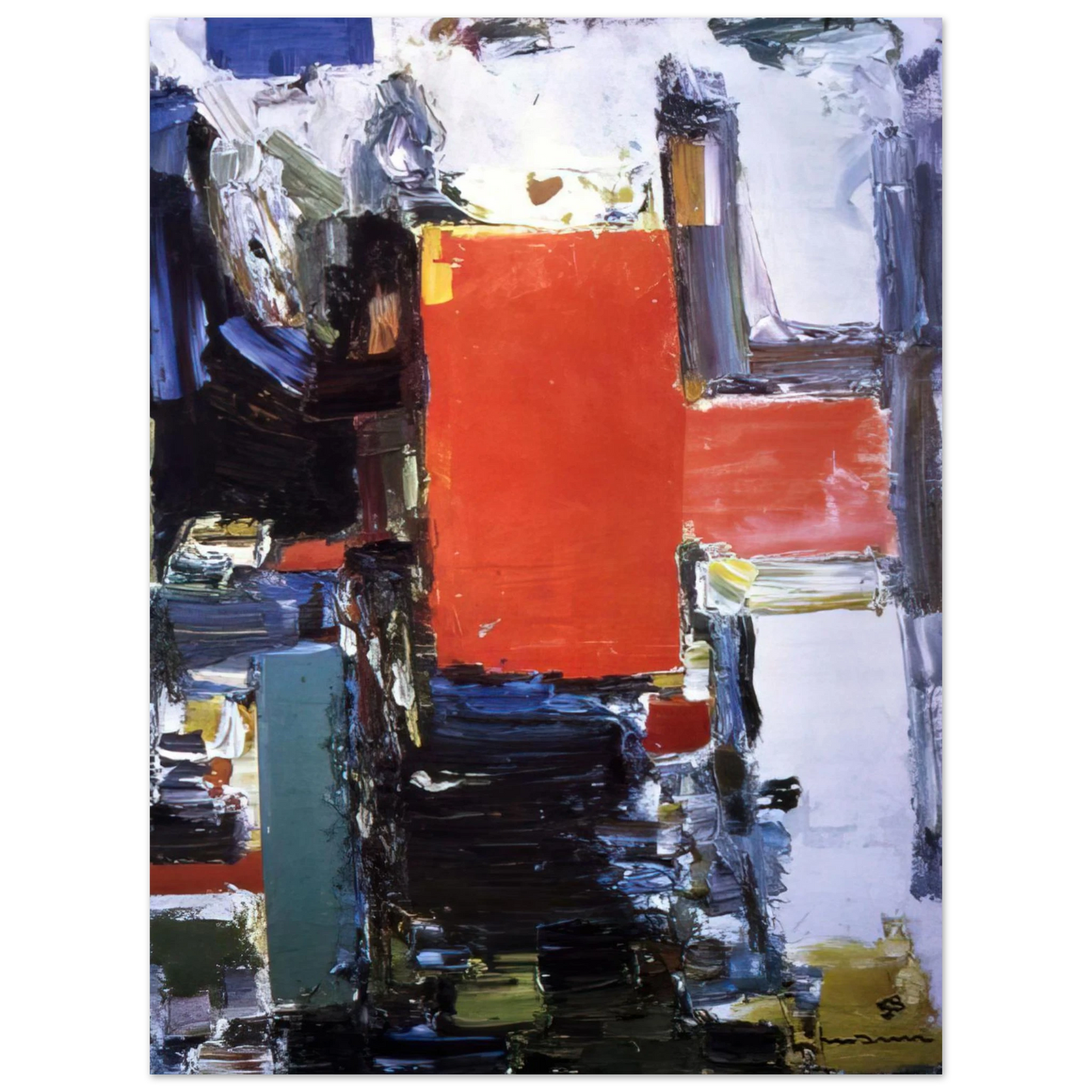 Hans Hofmann - Bird Cage Variation II Fine Art Poster - Default Title