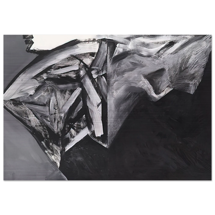 Jay DeFeo/BIG/Samurai No. 8 - Jay DeFeo Brushed Aluminum Print - 70x100 cm / 28x40 inches | Jay DeFeo Aluminum Print | Jay DeFeo Prints