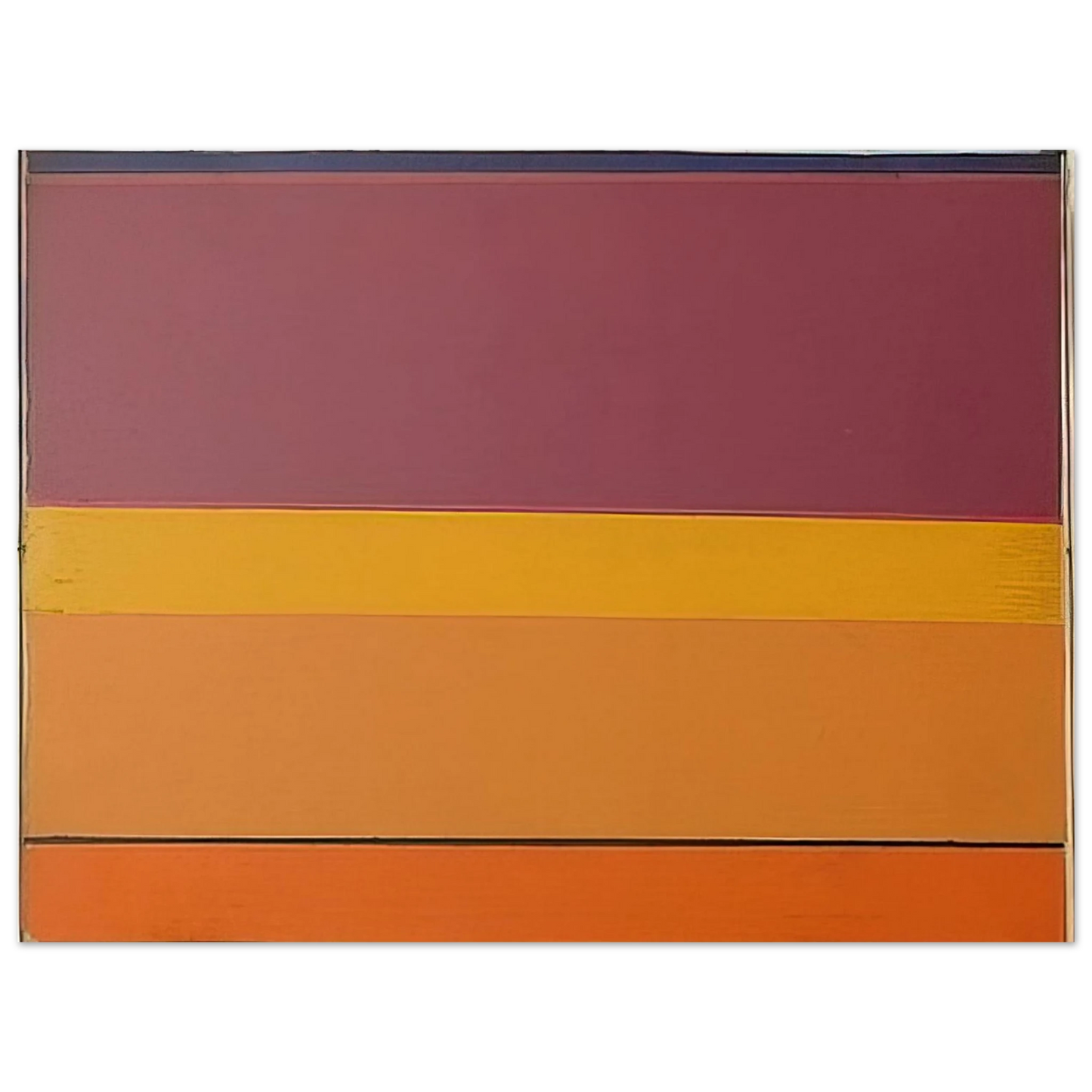 Larry Zox - Untitled - 1964 Fine Art Poster - Default Title