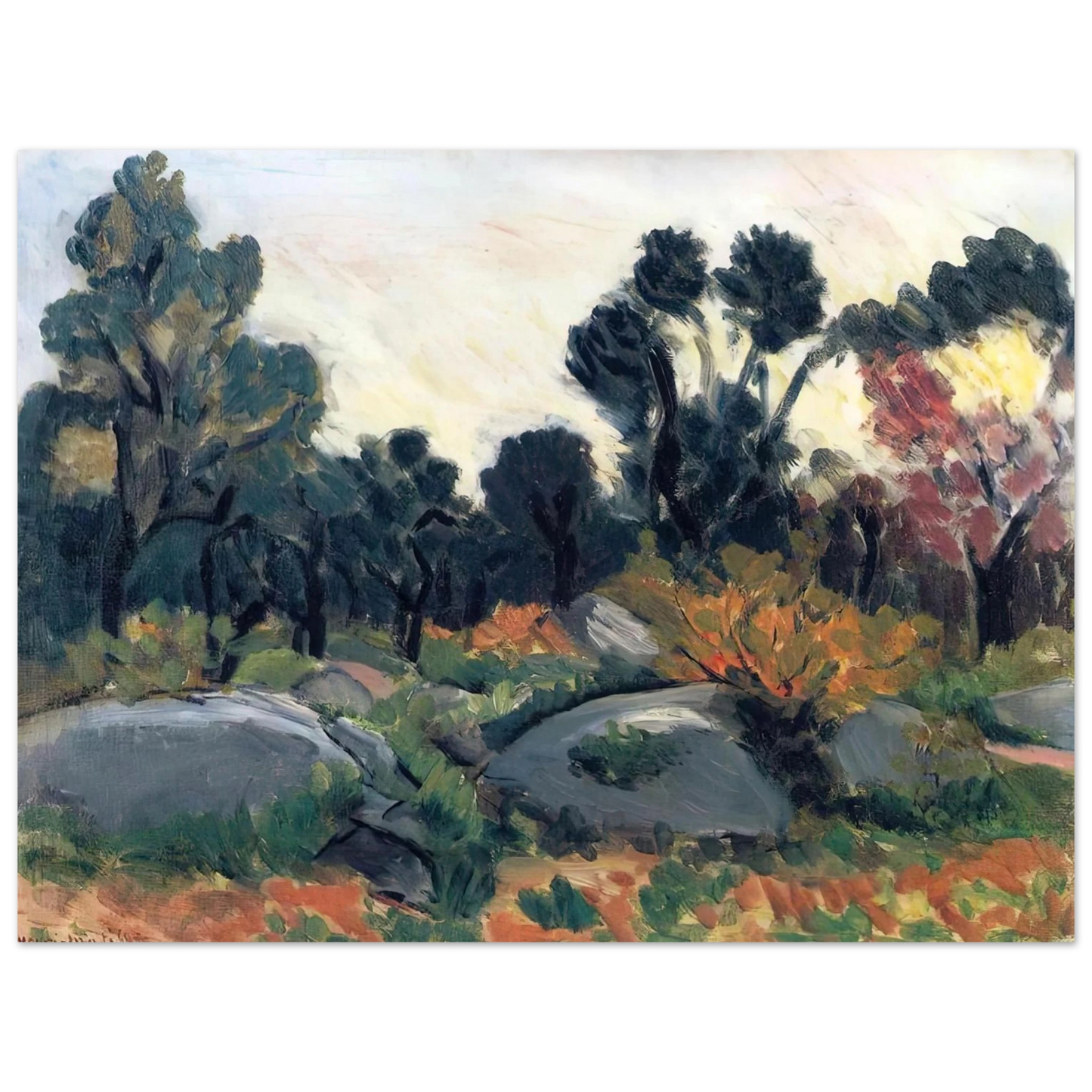 Henri Matisse - LANDSCAPE 3 Fine Art Poster - Default Title