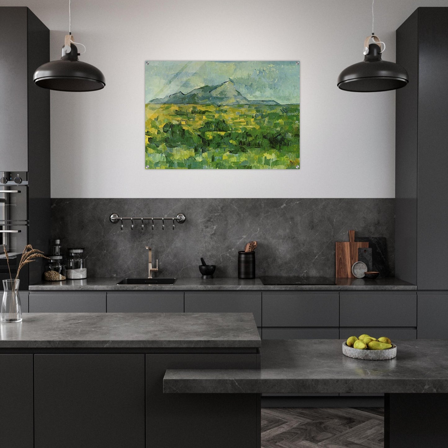 Mont Sainte-Victoire - Paul Cézanne Acrylic Print - 70x100 cm / 28x40″ inches