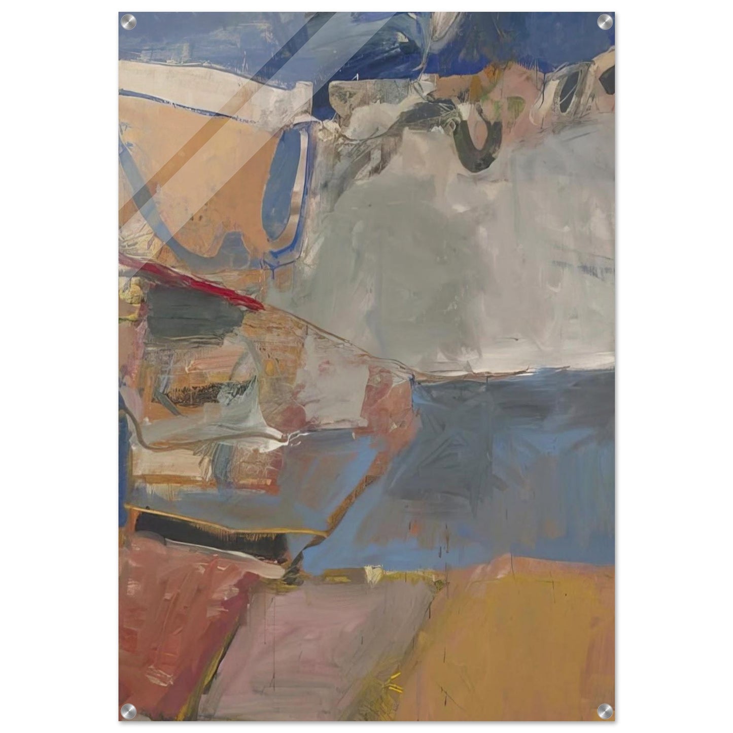 Berkeley #22 - Richard Diebenkorn Acrylic Print - 70x100 cm / 28x40″ inches