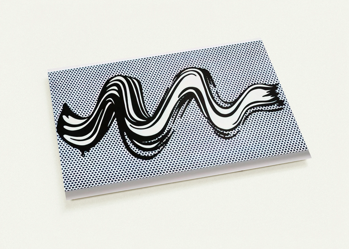 BRUSHSTROKE 1965 By Roy Lichtenstein Pack of 10 Post Cards | Roy Lichtenstein Post Cards | A6 (10.5 x 14.8 cm) - 4.1 x 5.8 inches