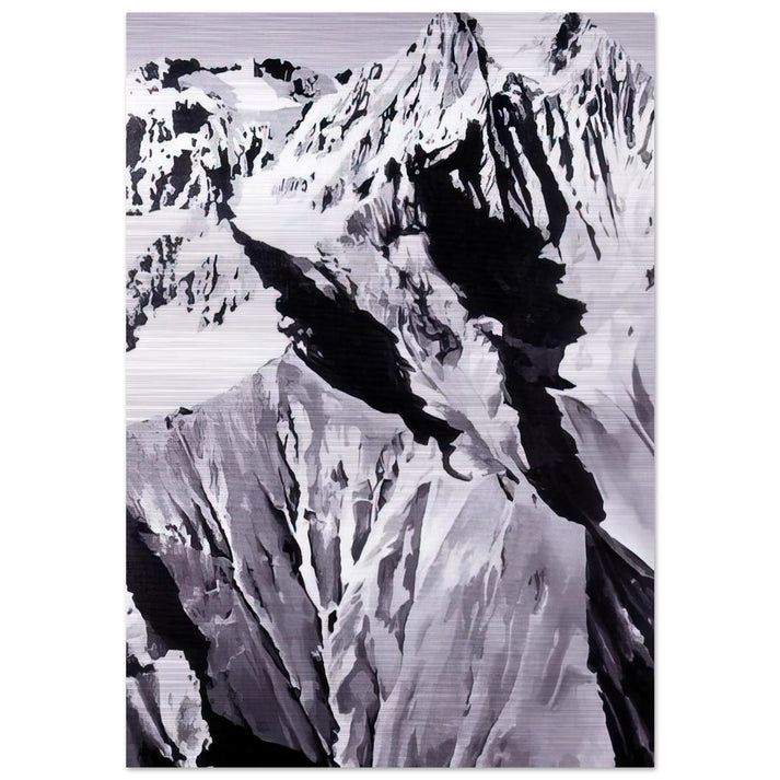 HIMALAYA - Gerhard Richter Brushed Aluminum Print - 70x100 cm / 28x40 inches | Gerhard Richter Aluminum Print | Gerhard Richter Prints