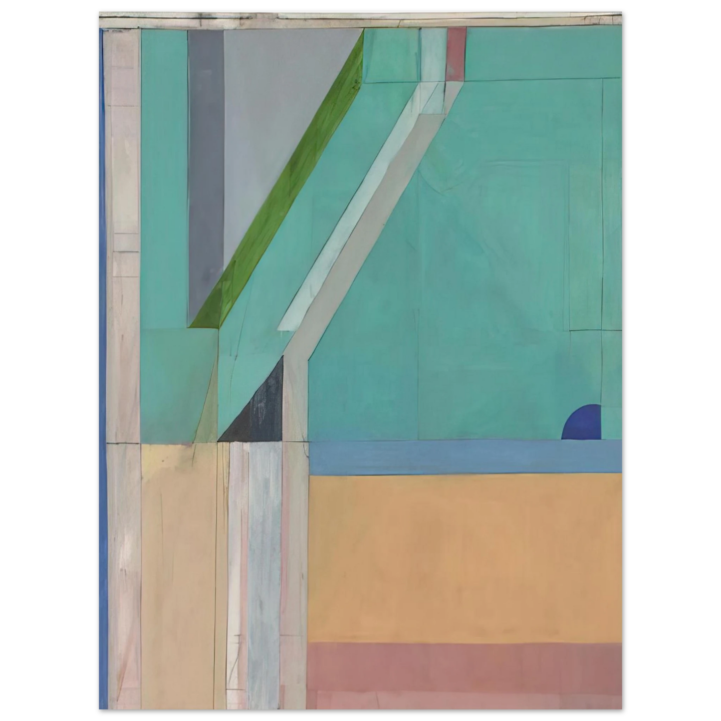 Richard Diebenkorn - Ocean Park #40 Fine Art Poster - Default Title