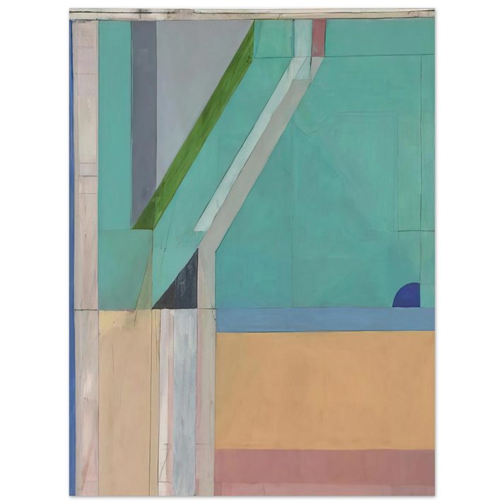 Richard Diebenkorn - Ocean Park #40 75x100 cm / 30x40inches Fine Art Poster