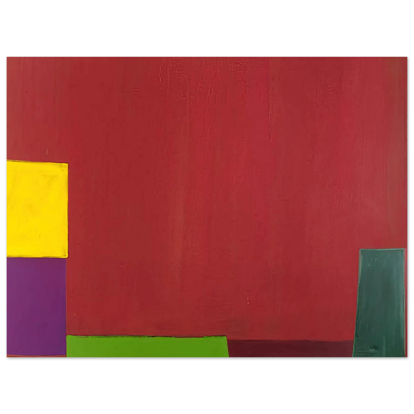 John Hoyland - 18.6.65 - 1965 Fine Art Poster - Default Title