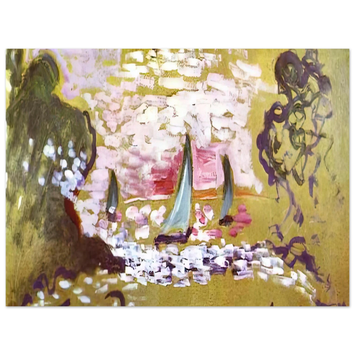 Henri Matisse - SAILBOATS 75x100 cm / 30x40inches Fine Art Poster