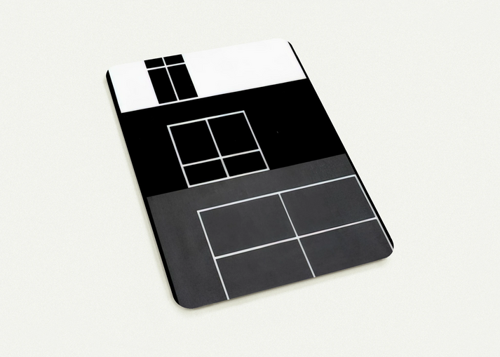 INTERIOR B 1929 By Josef Albers Pack of 10 Post Cards | Josef Albers Post Cards | A6 (10.5 x 14.8 cm) - 4.1 x 5.8 inches