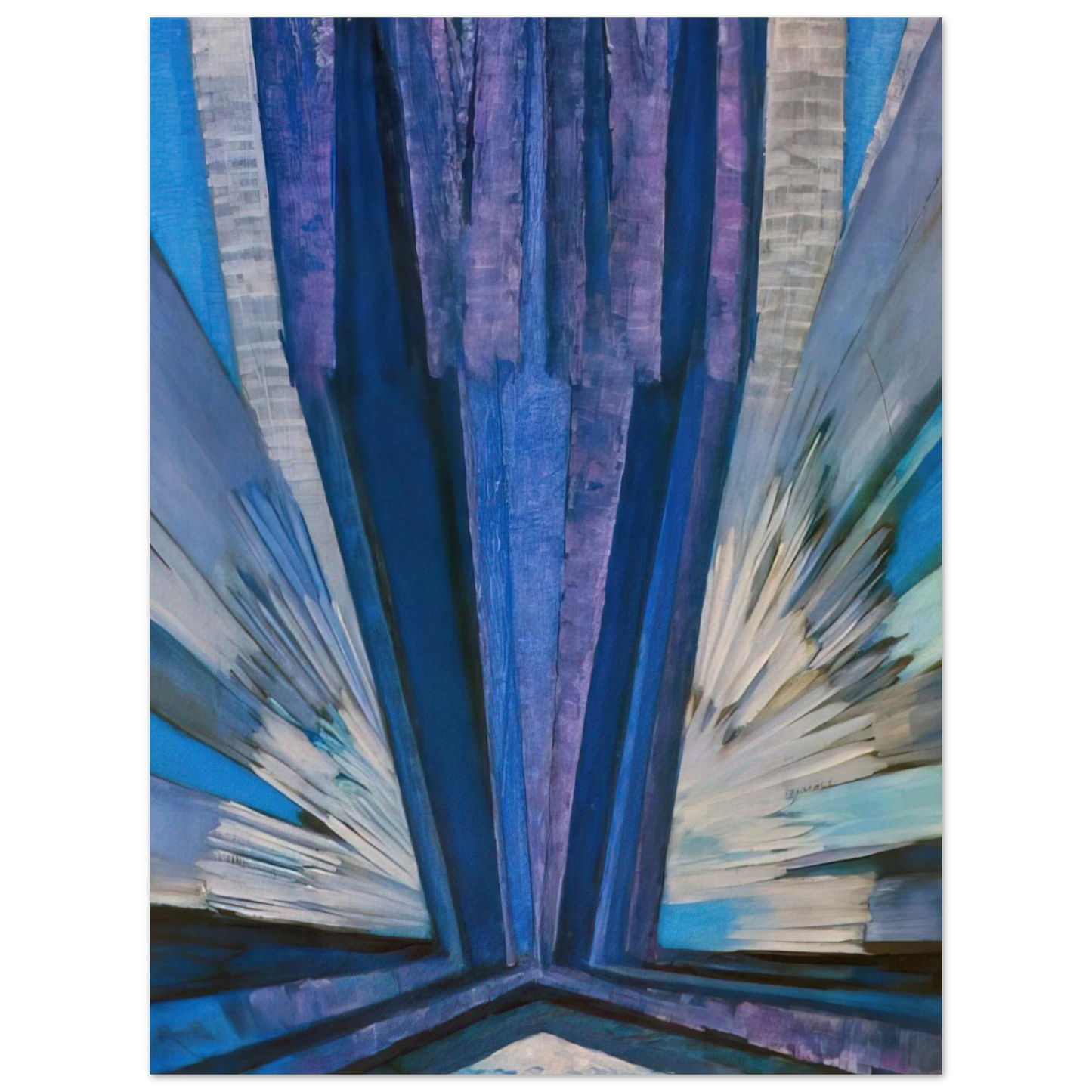 Frantisek Kupka - Blue Fine Art Poster - Default Title