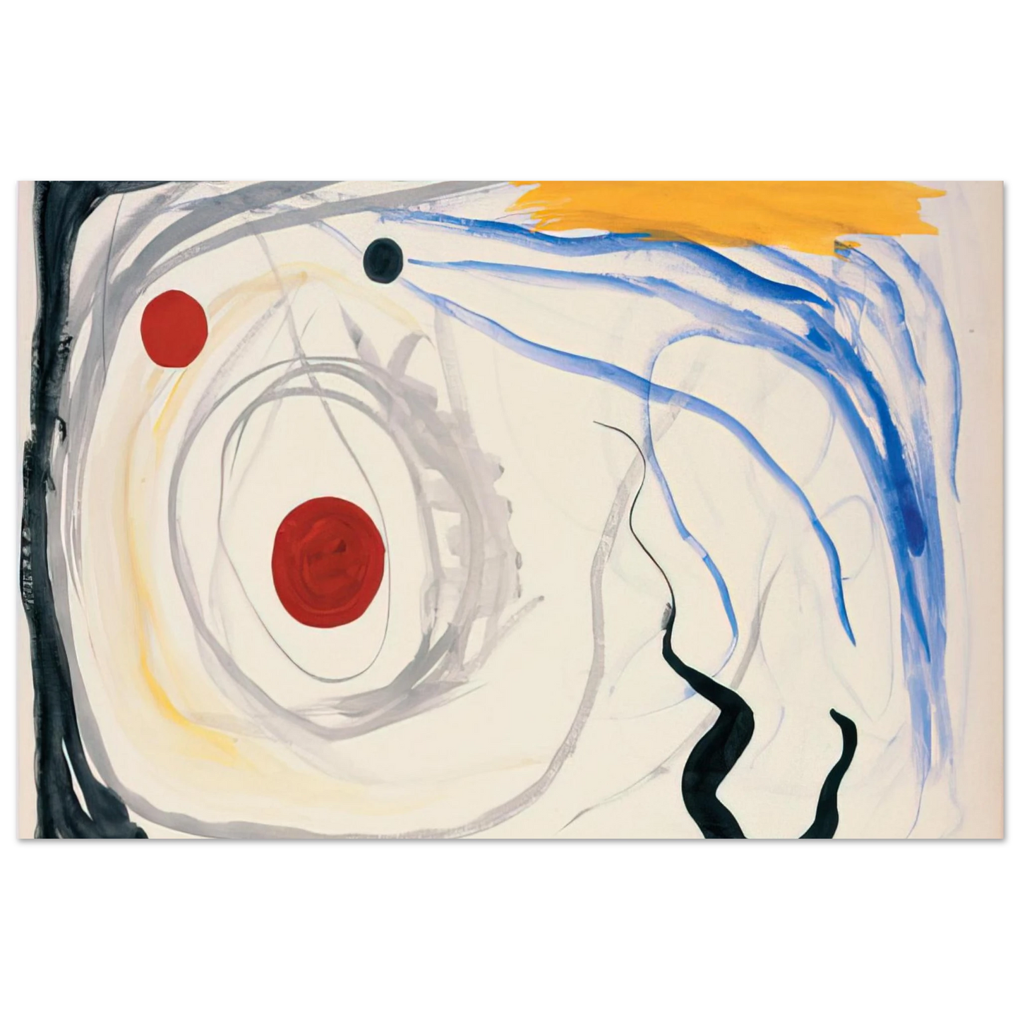 Alexander Calder - UNTITLED 1946 2 Fine Art Poster - 40x60 cm / 16x24 inches