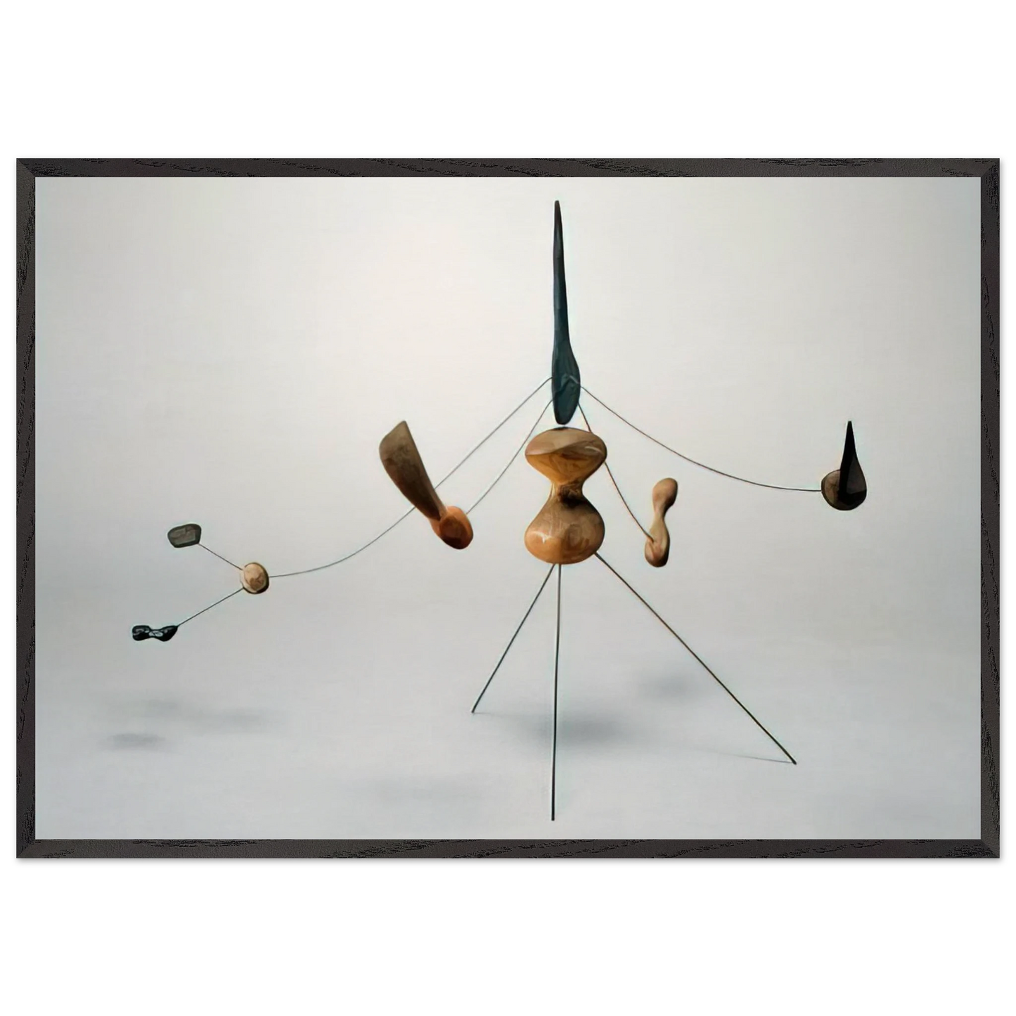 CONSTELLATION 1942 - Alexander Calder Framed Art Print – Black Wooden Frame - Default Title - -Framed Art Print