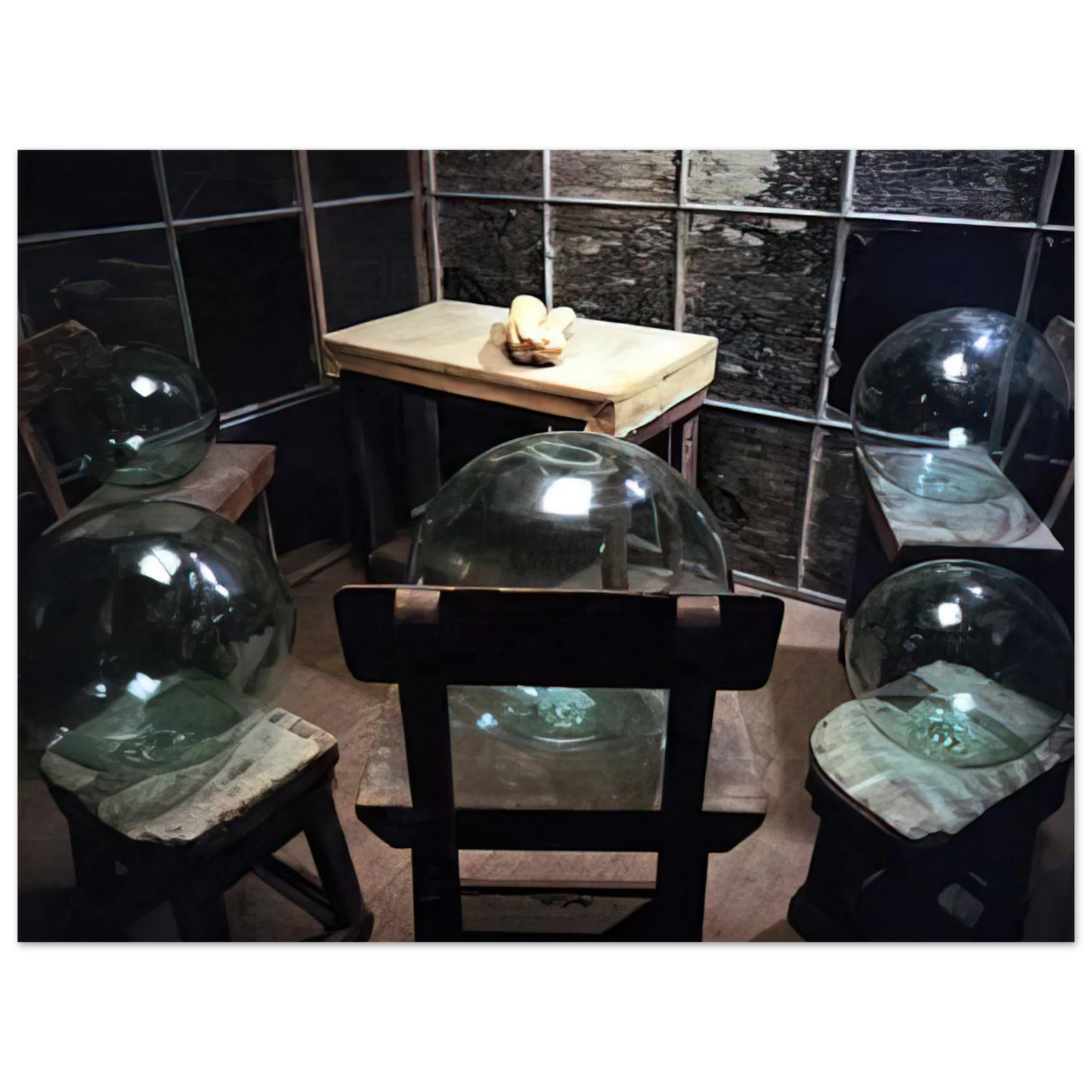 Louise Bourgeois - CELL GLASS SPHERES AND HANDS 1993 Fine Art Poster - Default Title