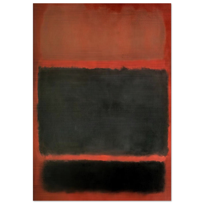 No.20 - 1957 - Mark Rothko Brushed Aluminum Print - 70x100 cm / 28x40 inches | Mark Rothko Aluminum Print | Mark Rothko Prints