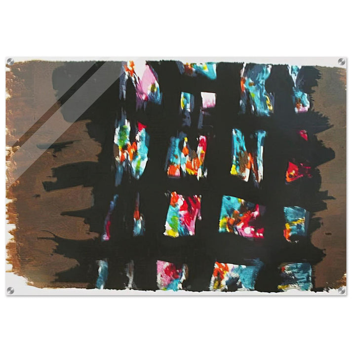 L'Emprisonnement - 1978 - Alfred Manessier Acrylic Print - 70x100 cm / 28x40″ inches | Alfred Manessier Wall Art | Alfred Manessier Prints