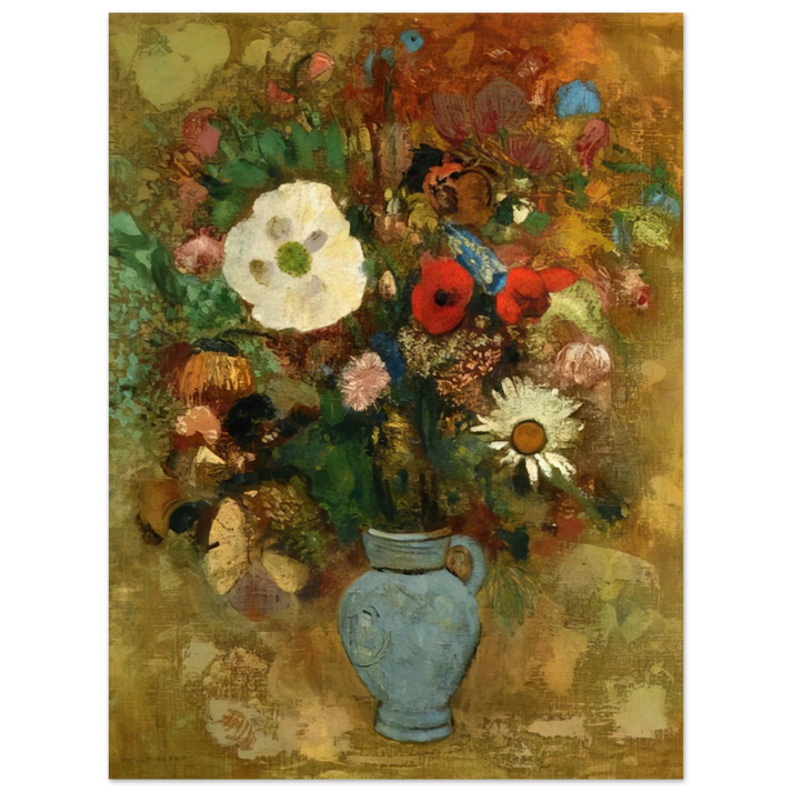 Odilon Redon - BOUQUET OF FLOWERS 1 75x100 cm / 30x40inches Fine Art Poster