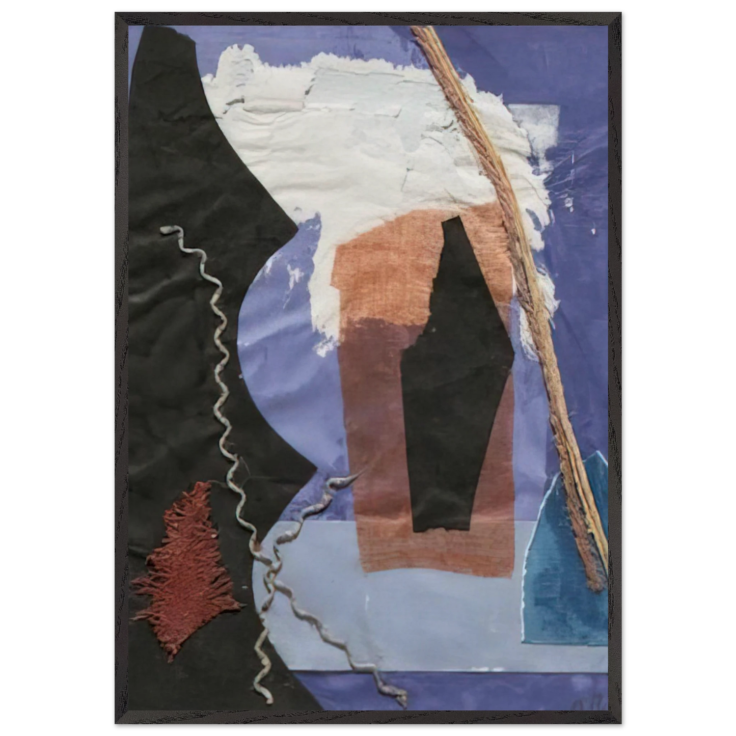 Number 226 - Abstract Expressionism - Anne Ryan Framed Art Print – Black Wooden Frame - Default Title - -Framed Art Print