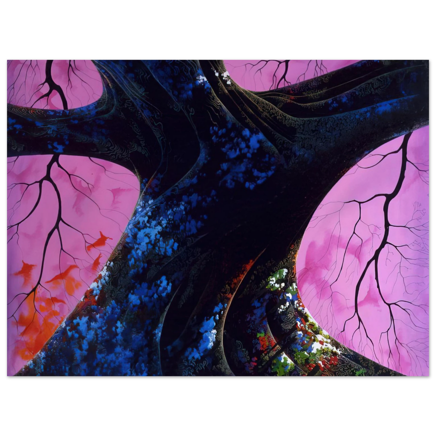 Eyvind Earle - Giant Oak Fine Art Poster - Default Title