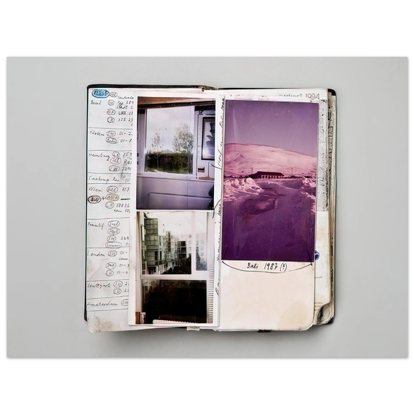 Dieter Roth - 1994 Notebook Diary detail - 1994 Fine Art Poster - Default Title