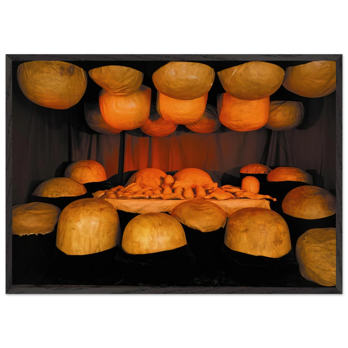 THE DESTRUCTION OF THE FATHER 1974 - Louise Bourgeois 70x100 cm / 28x40 inches Framed Art Print – Black Wooden Frame