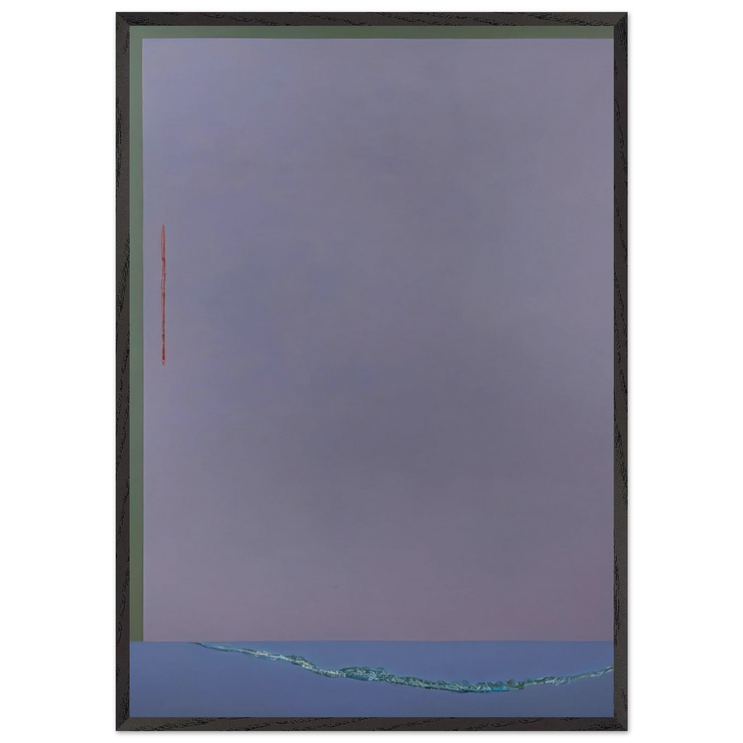 Infinity Field Nemea Series 4 - 1973 - Theodoros Stamos 70x100 cm / 28x40 inches Framed Art Print – Black Wooden Frame