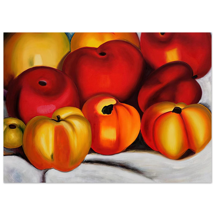 Georgia O'Keeffe - Apple Family II Fine Art Poster