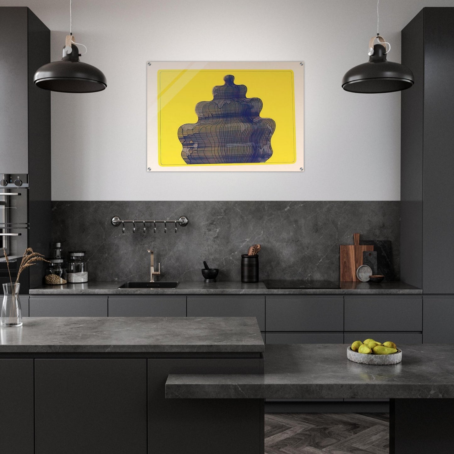 Torte in der Sonne Fancy-Cake In the Sun - 1970 - Dieter Roth Acrylic Print - 70x100 cm / 28x40″ inches | Dieter Roth Wall Art | Dieter Roth Prints