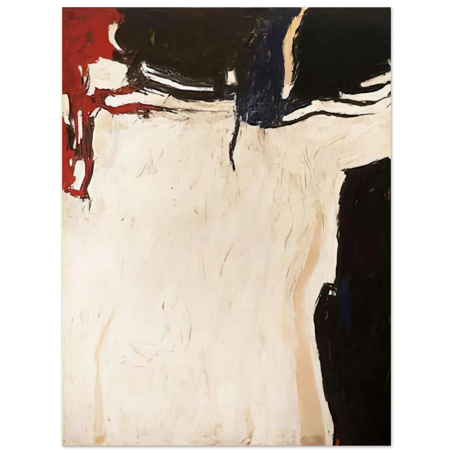 Edward Corbett - White Provincetown - 1959 Fine Art Poster - Default Title