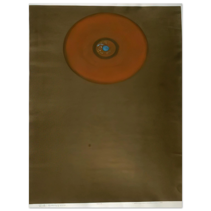 Hiroyuki Tajima - Gathering of Circles - 1964 75x100 cm / 30x40inches Fine Art Poster