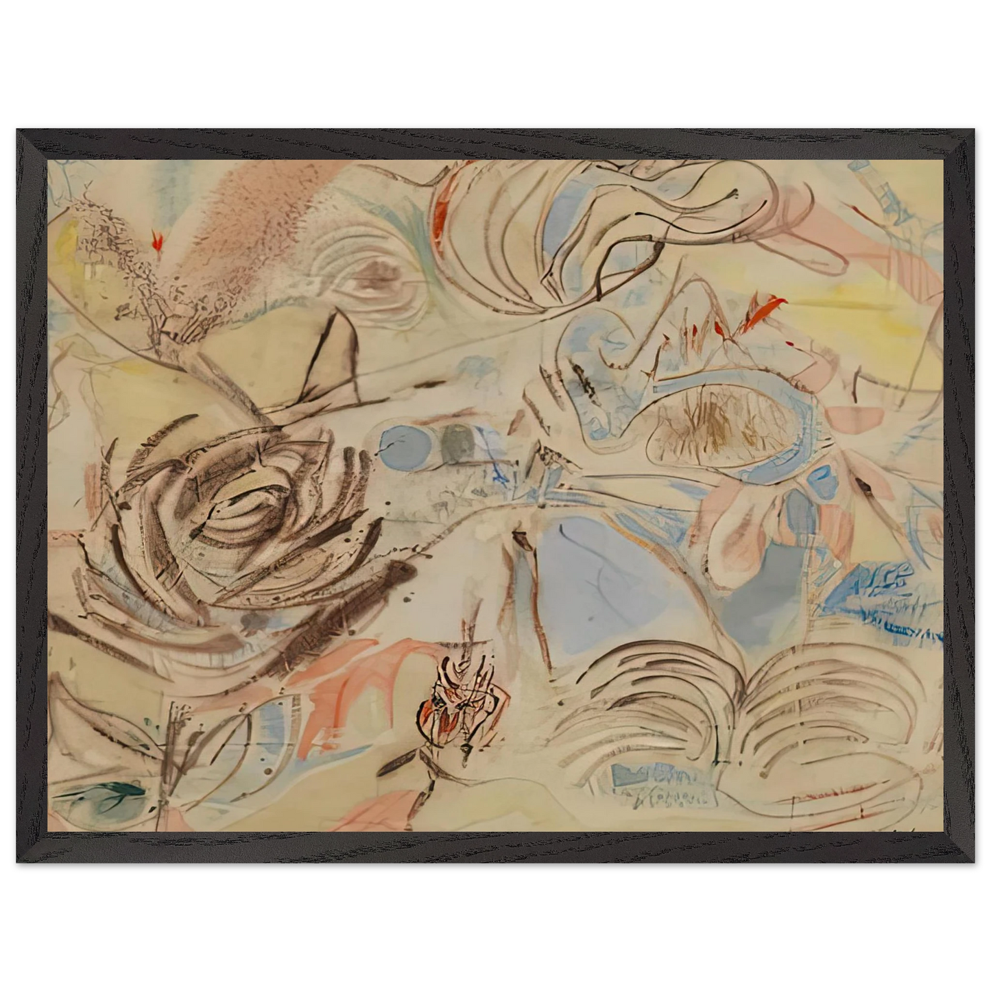Helen Frankenthaler - 10 29 52, 1952- Wall Art - 30x40 cm / 12x16 inches - Fine Art Poster - -