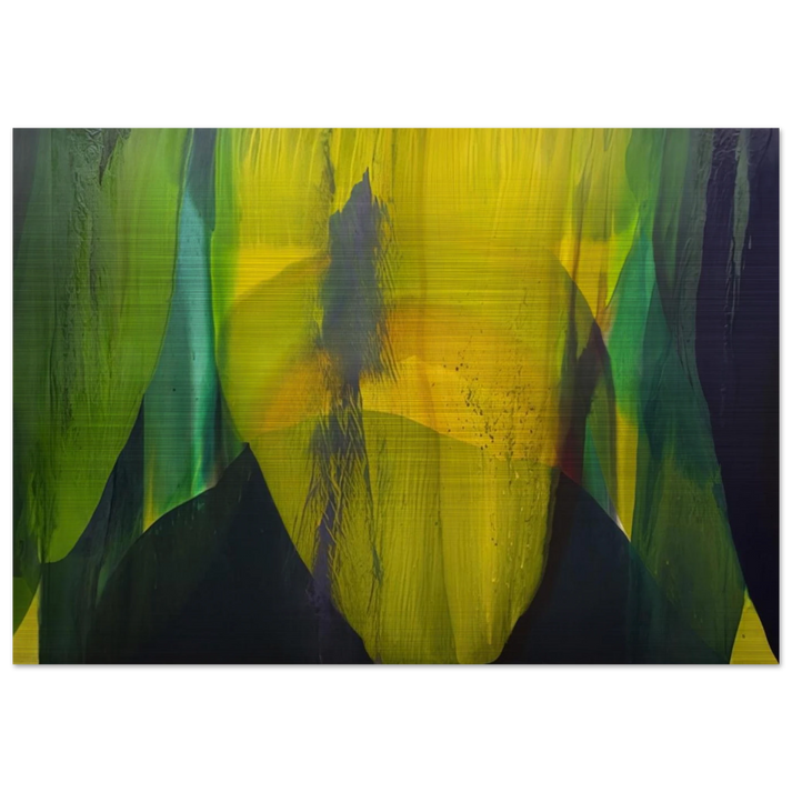 Phenomena Lasting Dawn - Paul Jenkins Brushed Aluminum Print - 70x100 cm / 28x40 inches | Paul Jenkins Aluminum Print | Paul Jenkins Prints