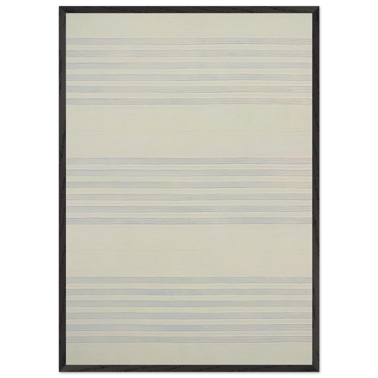 I Love Life - Agnes Martin 70x100 cm / 28x40 inches Framed Art Print – Black Wooden Frame