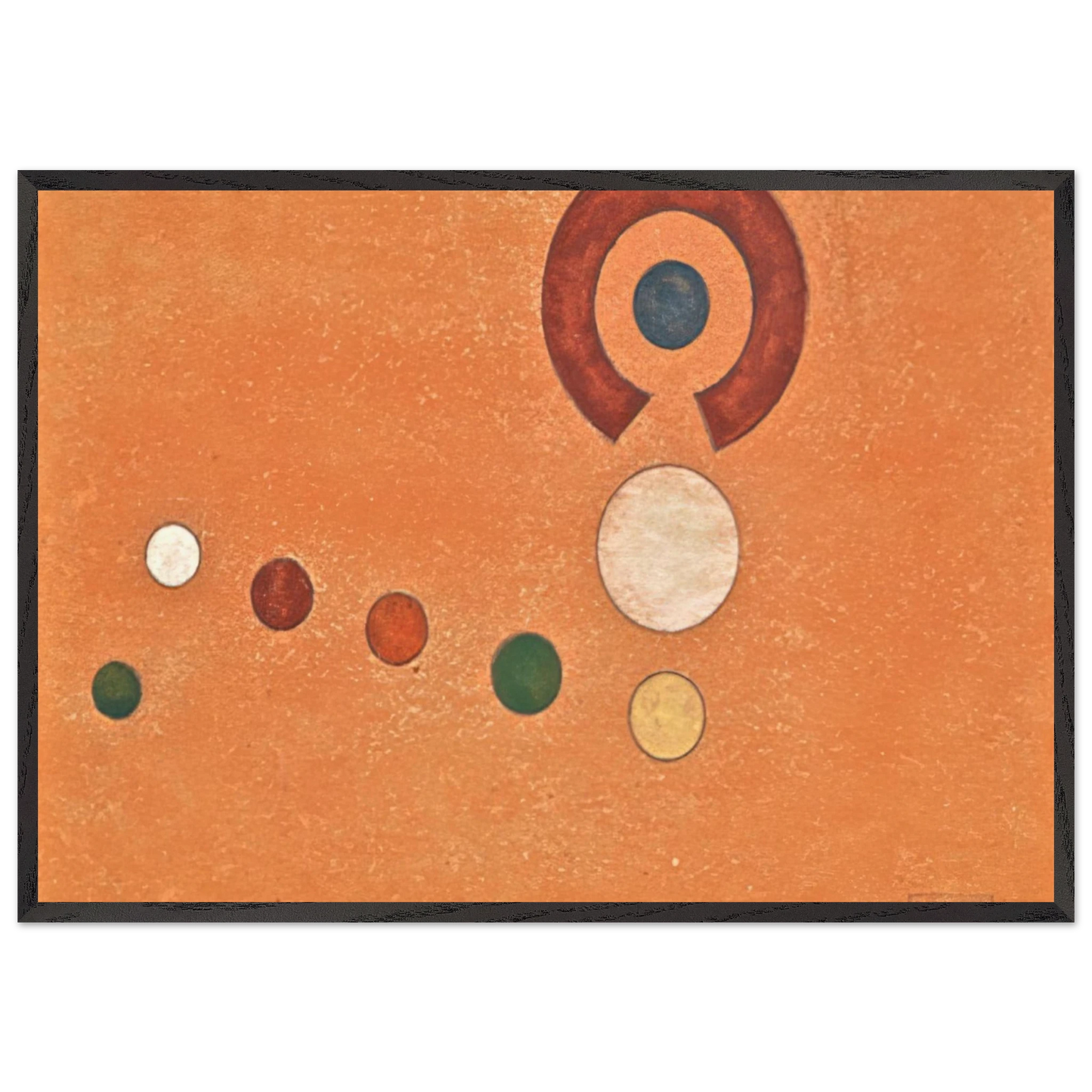 Untitled - 1954 1 - Lolo Soldevilla 70x100 cm / 28x40 inches Framed Art Print – Black Wooden Frame