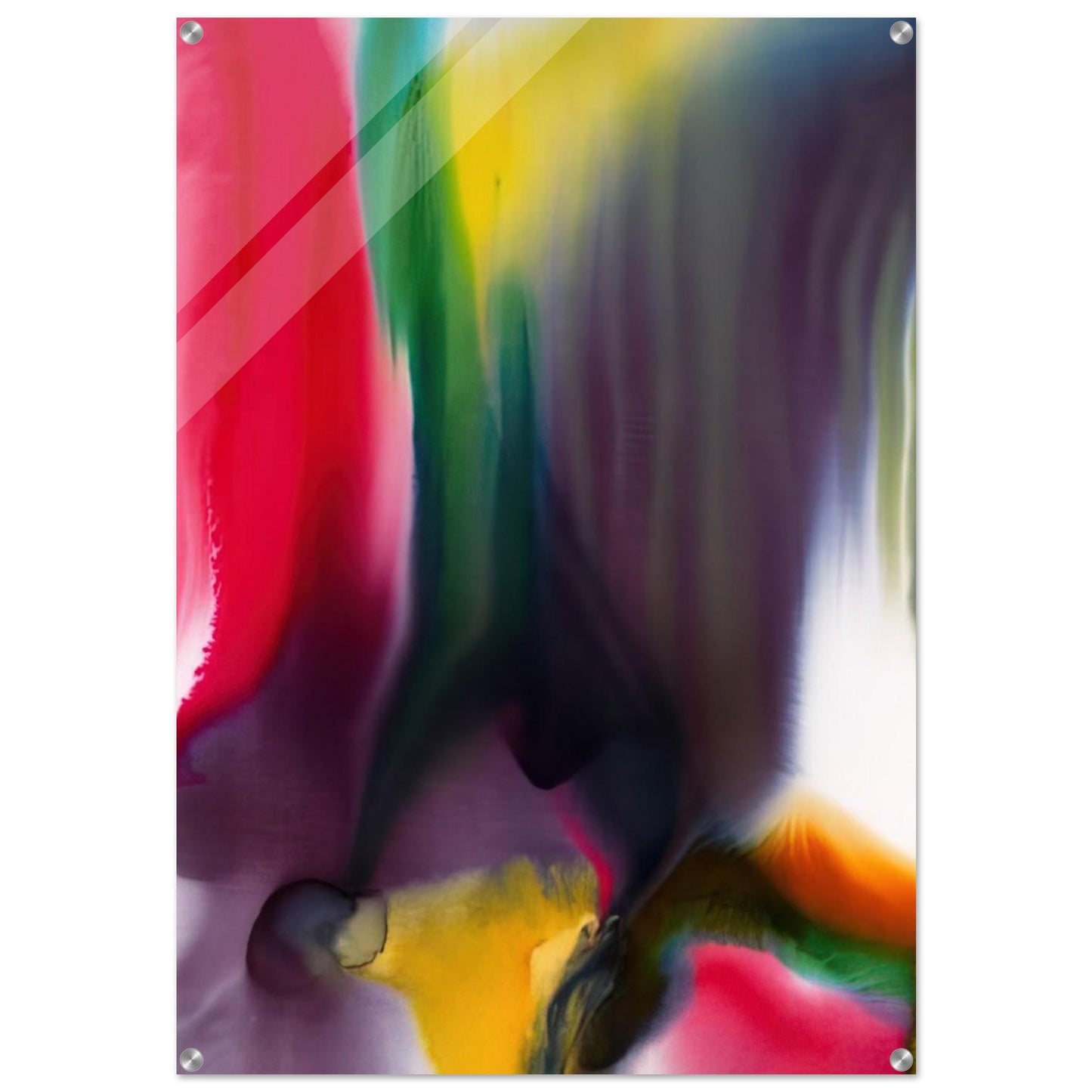 Phenomena Agate Bridge - Paul Jenkins Acrylic Print - 70x100 cm / 28x40″ inches