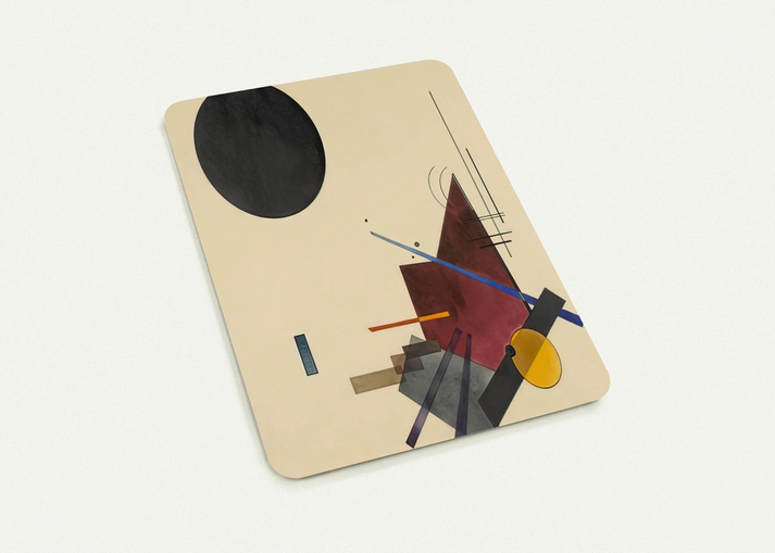 BLACK RELATIONSHIP 1924 By Wassily Kandinsky Pack of 10 Post Cards | Wassily Kandinsky Post Cards | A6 (10.5 x 14.8 cm) - 4.1 x 5.8 inches