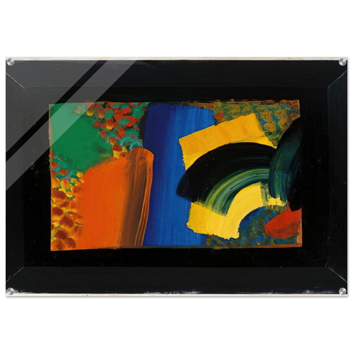 Patrick Caulfield in Italy - 1992 - Howard Hodgkin Acrylic Print - 70x100 cm / 28x40″ inches