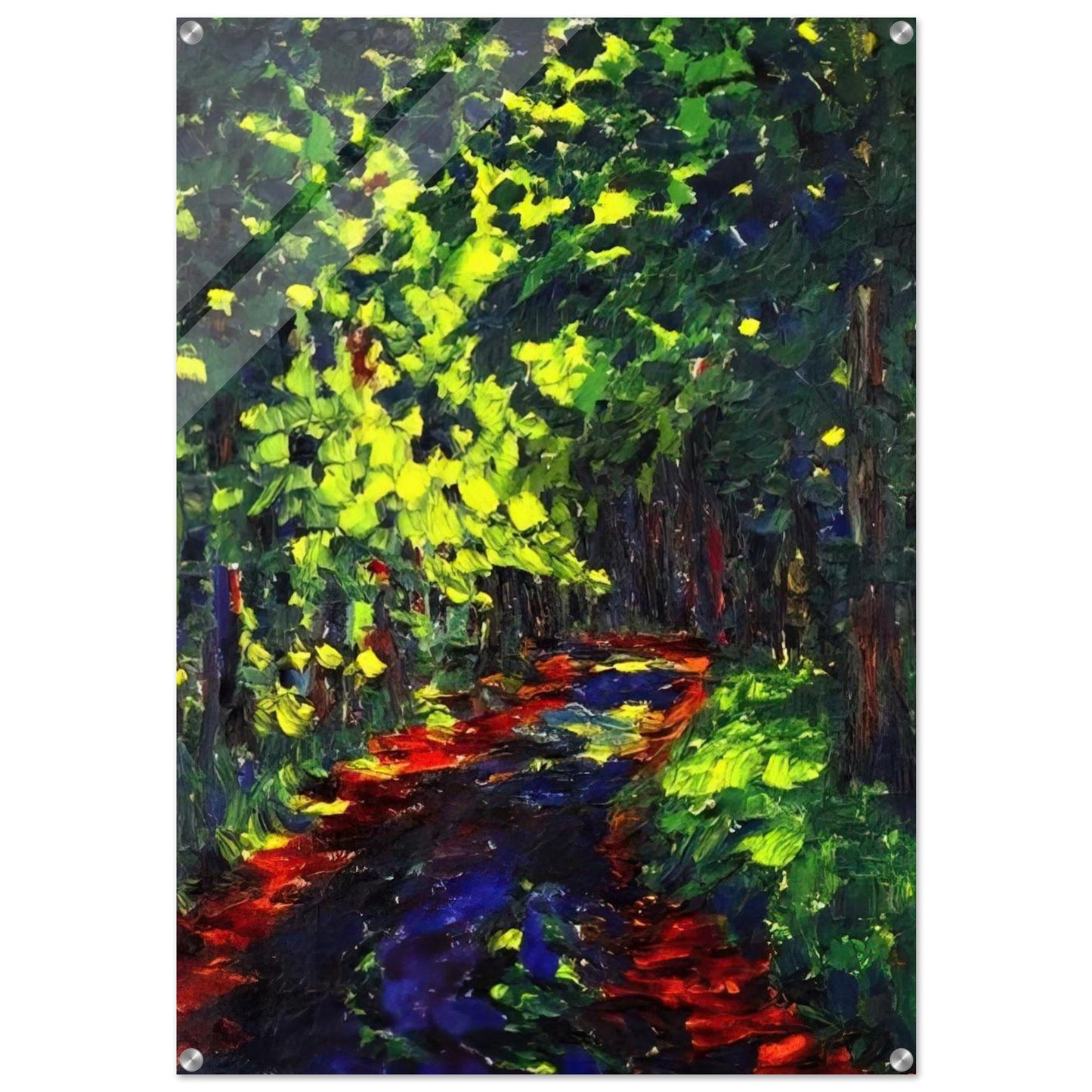 Forest Path - Emil Nolde Acrylic Print - 70x100 cm / 28x40″ inches