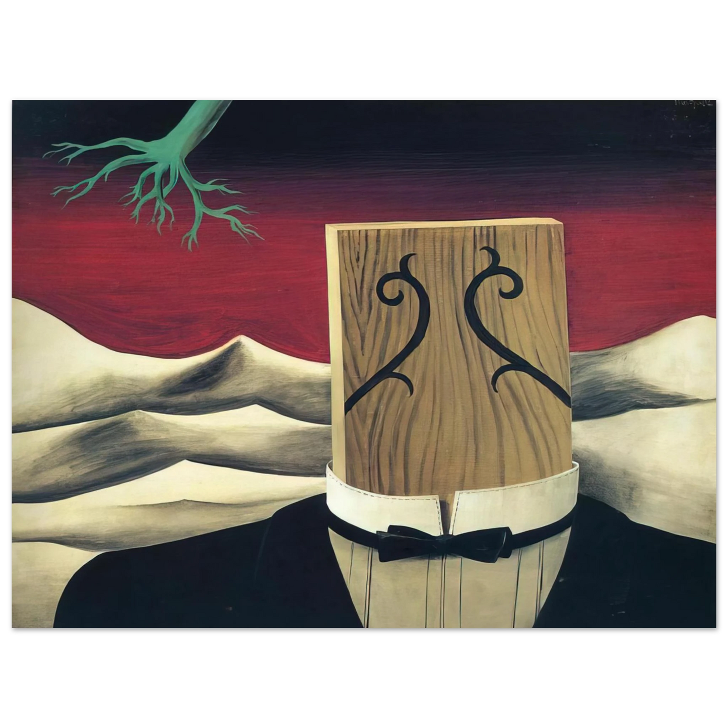 Rene Magritte - THE CONQUEROR 1926 Fine Art Poster - Default Title