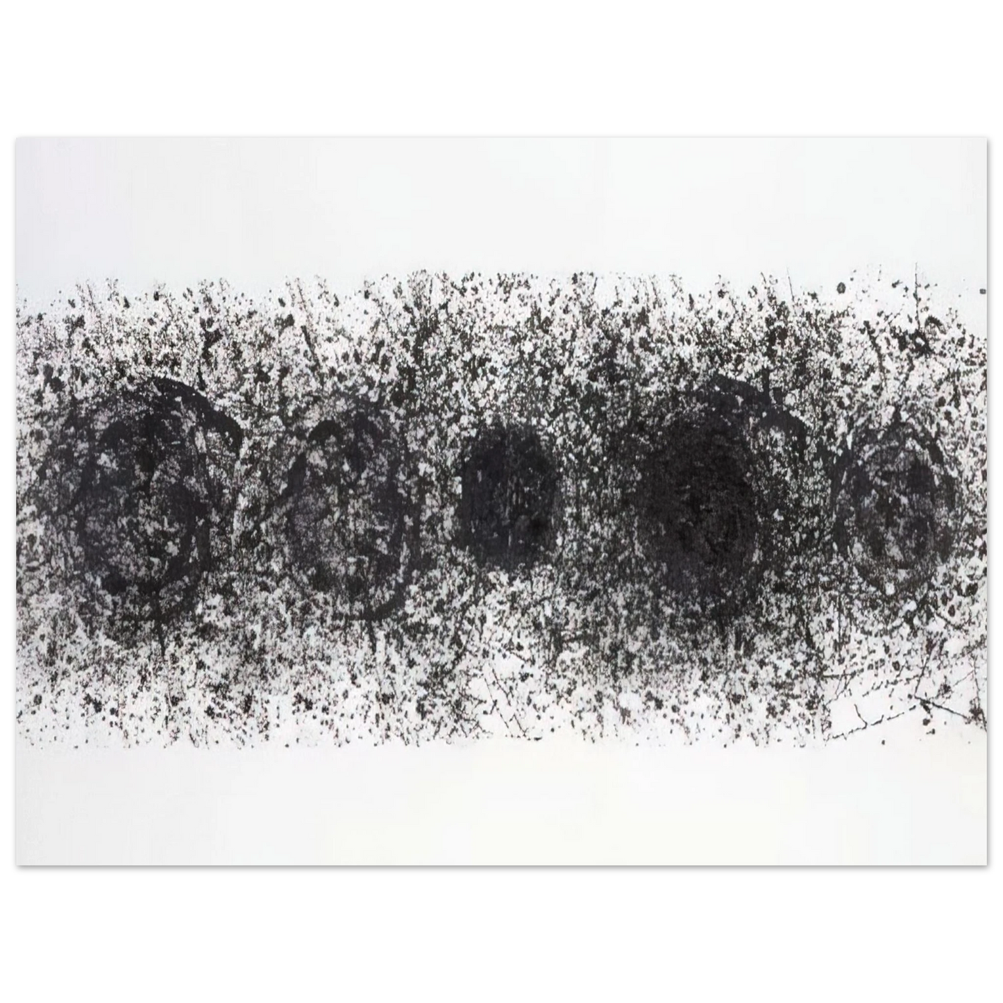 Sam Francis - Straight Line of the Sun L. L187 Fine Art Poster - Default Title