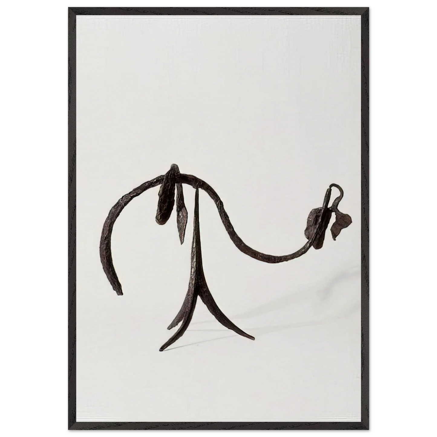 THE VINE 1944 - Alexander Calder Framed Art Print – Black Wooden Frame - Default Title - -Framed Art Print