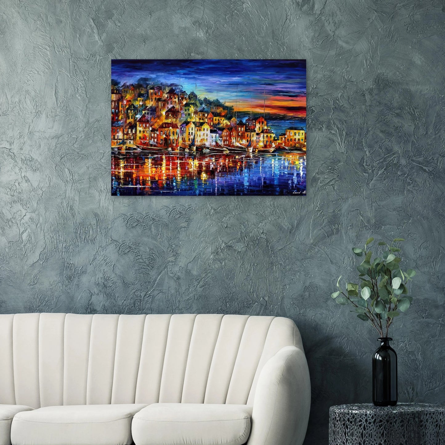 Leonid Afremov - Leonid Afremov Brushed Aluminum Print - 70x100 cm / 28x40 inches | Leonid Afremov Aluminum Print | Leonid Afremov Prints