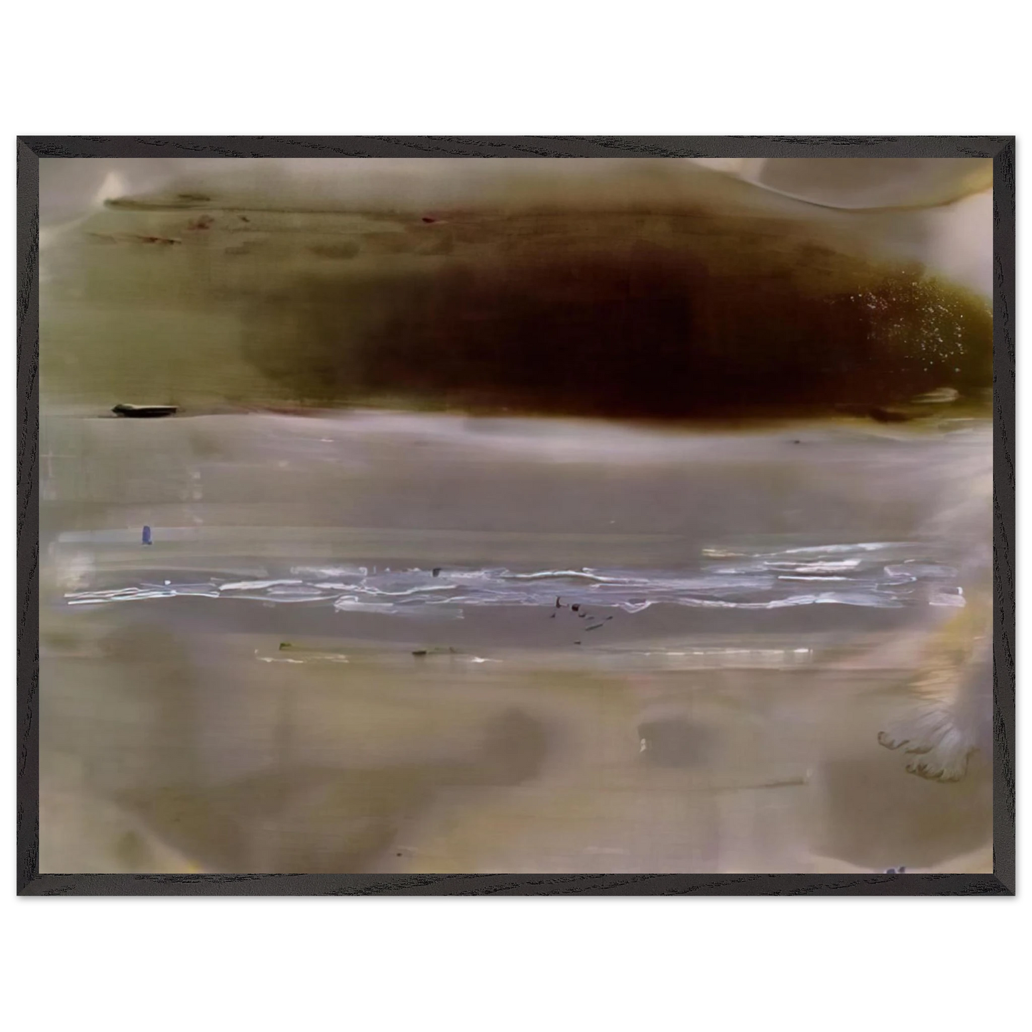 Helen Frankenthaler - Viewpoint II - 1979 Wall art - 13x18 cm / 5x7 inches - Premium Wooden Framed Poster With Fine Art Paper - Wood frame