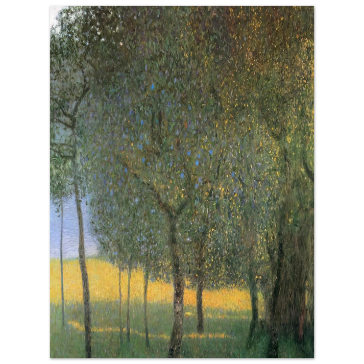 Gustav Klimt - FRUIT TREES 1901 75x100 cm / 30x40inches Fine Art Poster