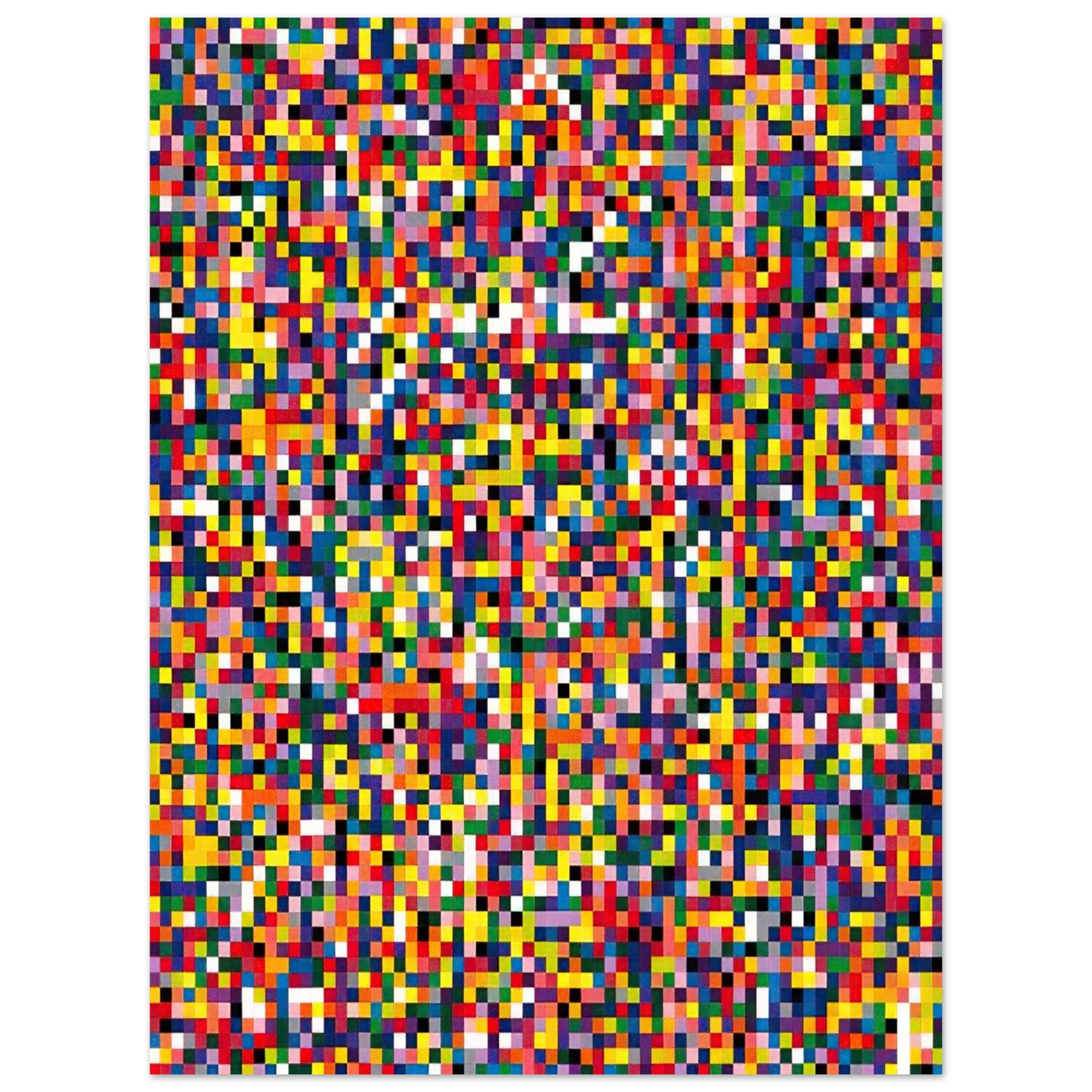 Gerhard Richter - 4900 COLOURS 2007 Fine Art Poster - Default Title