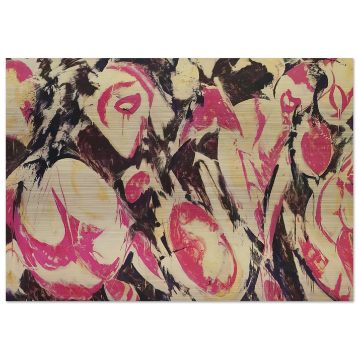 Gaea - Lee Krasner Brushed Aluminum Print - 70x100 cm / 28x40 inches | Lee Krasner Aluminum Print | Lee Krasner Prints