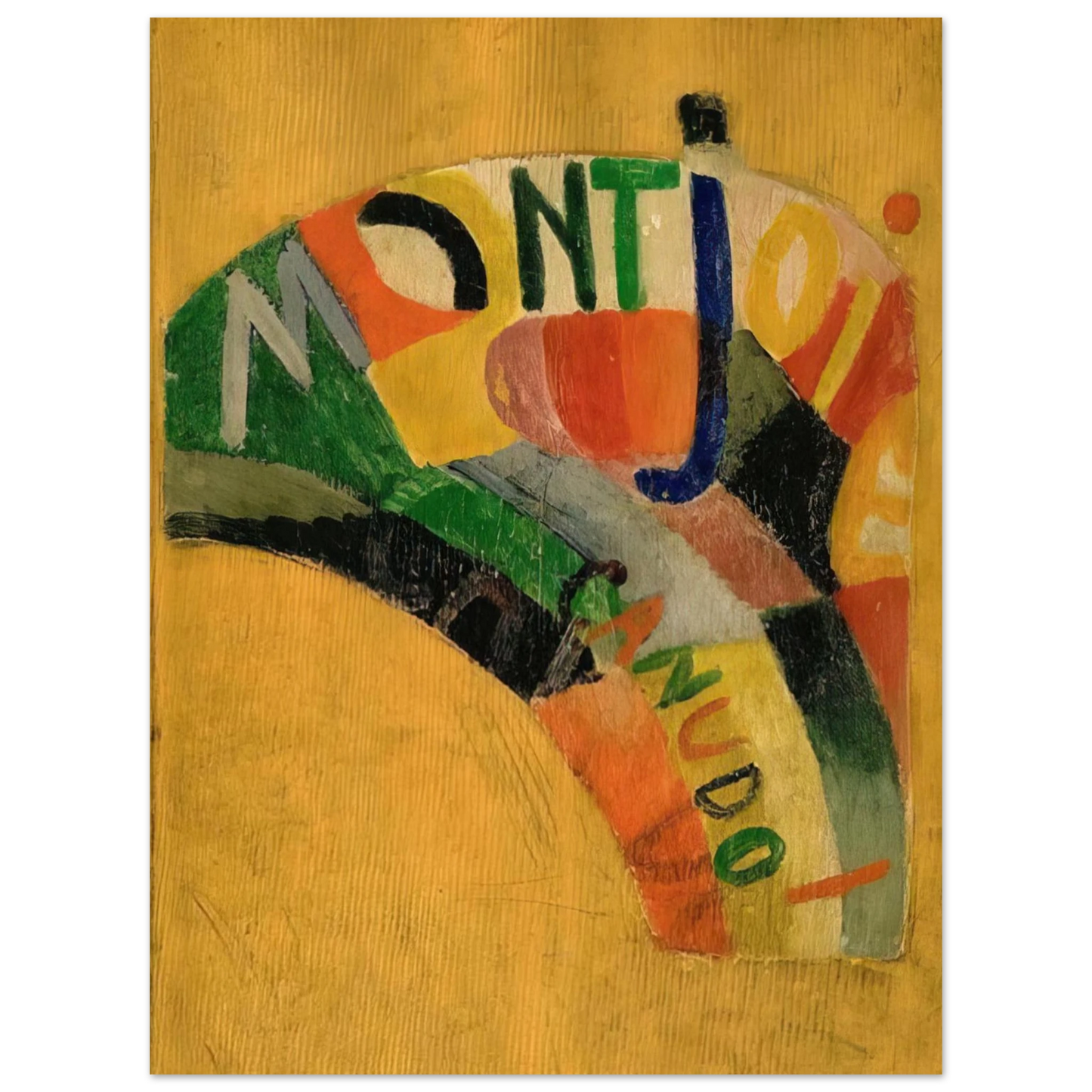 Sonia Delaunay - MONTJOIE Fine Art Poster - Default Title