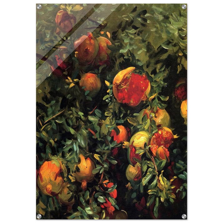 Pomegranates, Majorca - John Singer Sargent Acrylic Print - 70x100 cm / 28x40″ inches