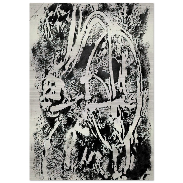 Untitled - 1961 - Adja Yunkers Brushed Aluminum Print - 70x100 cm / 28x40 inches | Adja Yunkers Aluminum Print | Adja Yunkers Prints