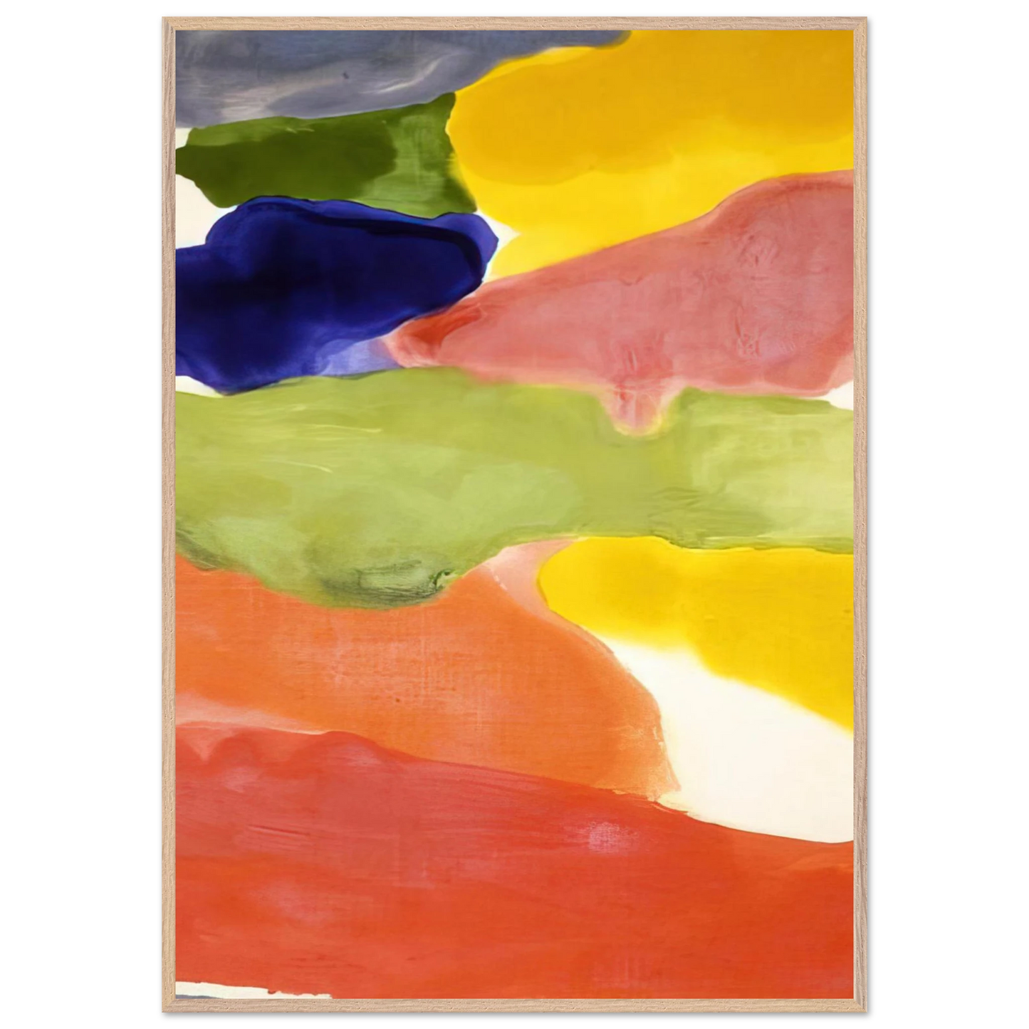 Helen Frankenthaler - Tutti-Fruitti - 1966 Wall art - A1 (59.4 x 84.1 cm) - Fine Art Poster - -
