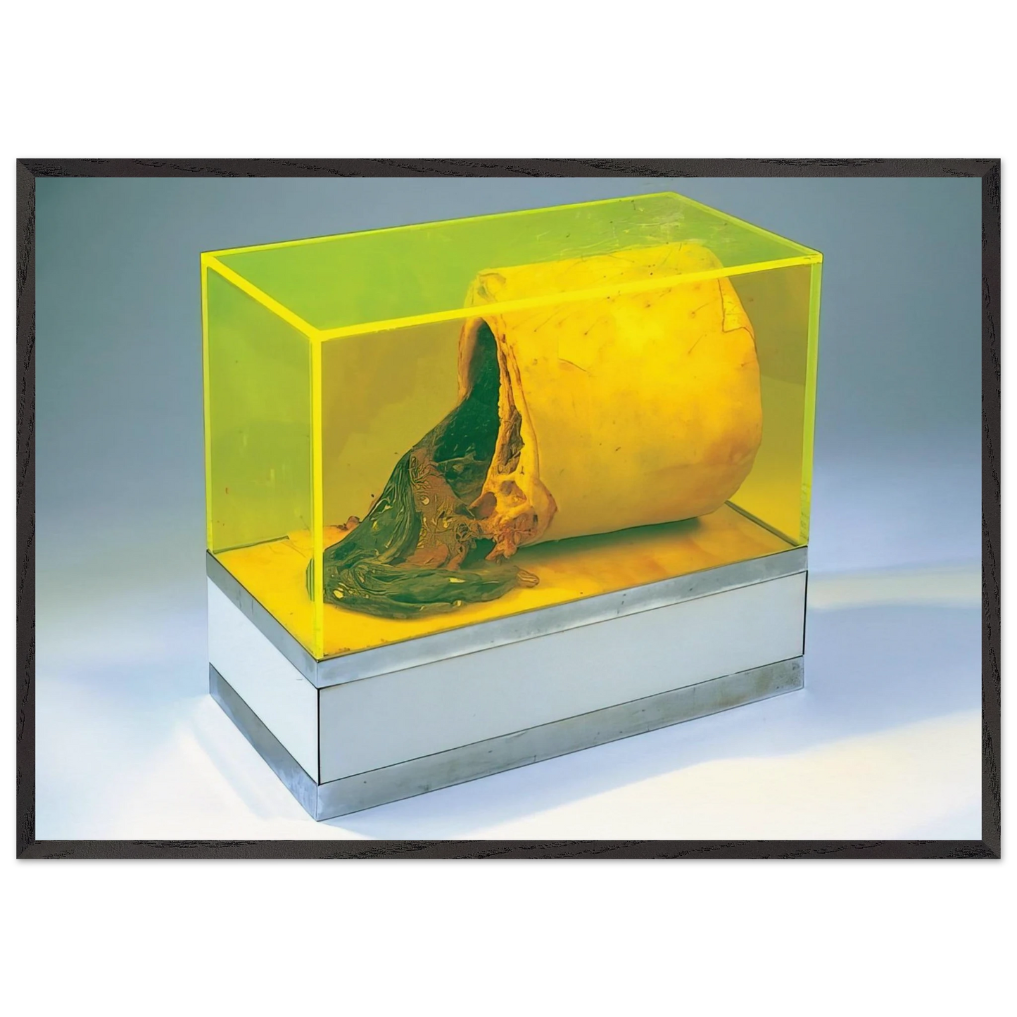 Untitled - 1966 N8 - Paul Thek Framed Art Print – Black Wooden Frame - Default Title - -Framed Art Print